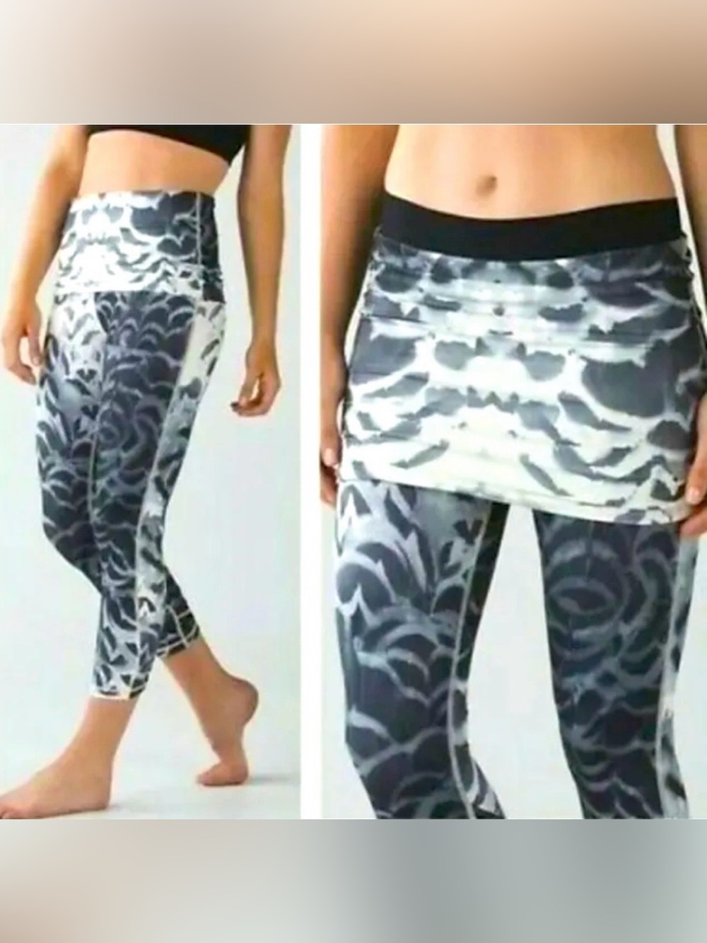 Lululemon Wunder Under Pant SE Dance Plume Angel Wing Size 6